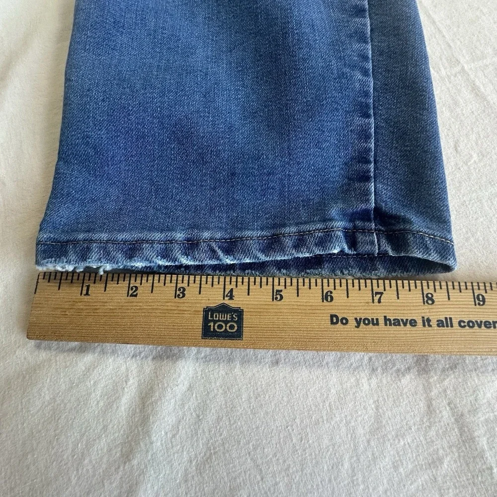 Wrangler Jeans Regular Fit Mens Size‎ 44x30 Blue Denim Straight Leg Msre 42x28